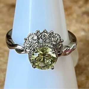 Bomb Party RETRO RBP2734 Golden Cubic Zirconia Ring